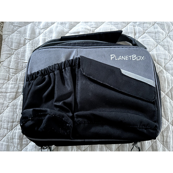 Planet Box stainless steel lunchbox with carrying case - Picture 1 of 6